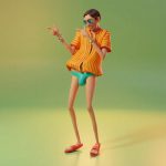 Un homme caricatural fait en 3D