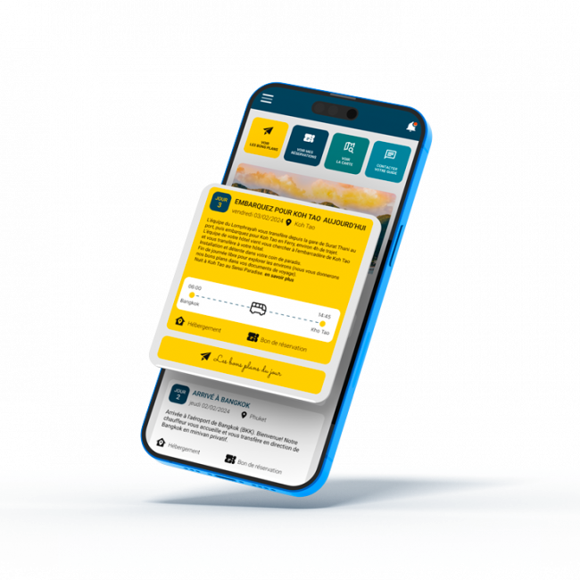 Création Applications de voyages pour ÔDASIE